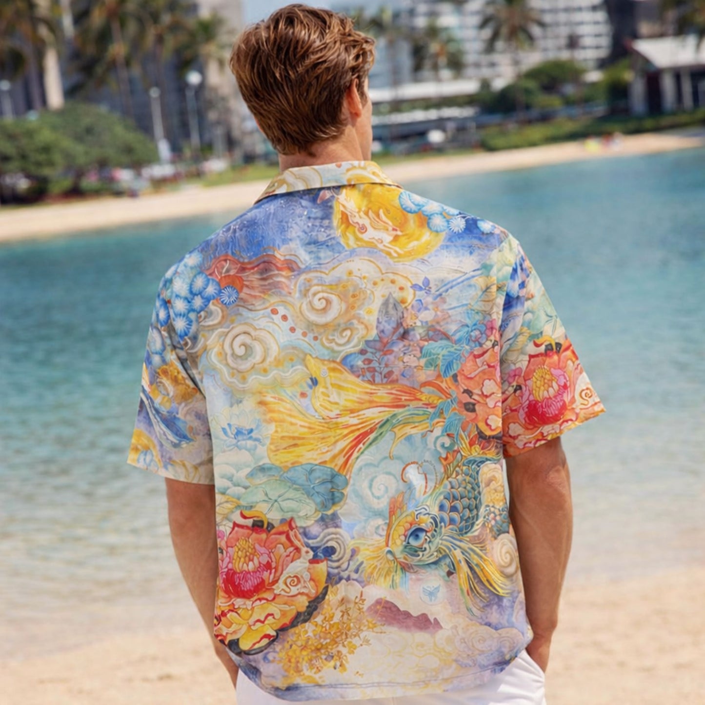 Koi Dynasty Hawaiian Shirt