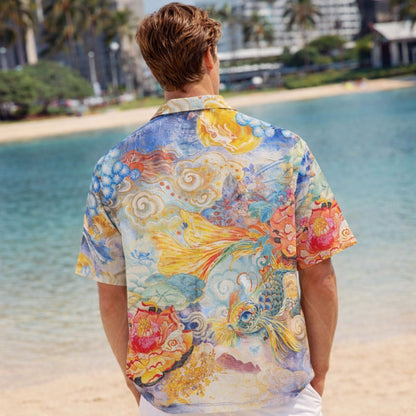 Koi Dynasty Hawaiian Shirt