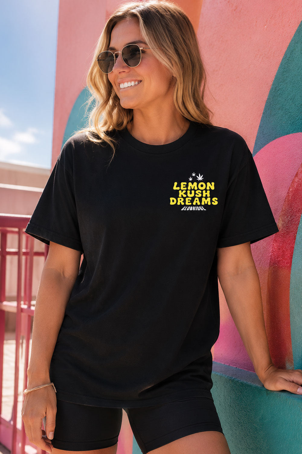 Lemon Kush Dreams Black Tee