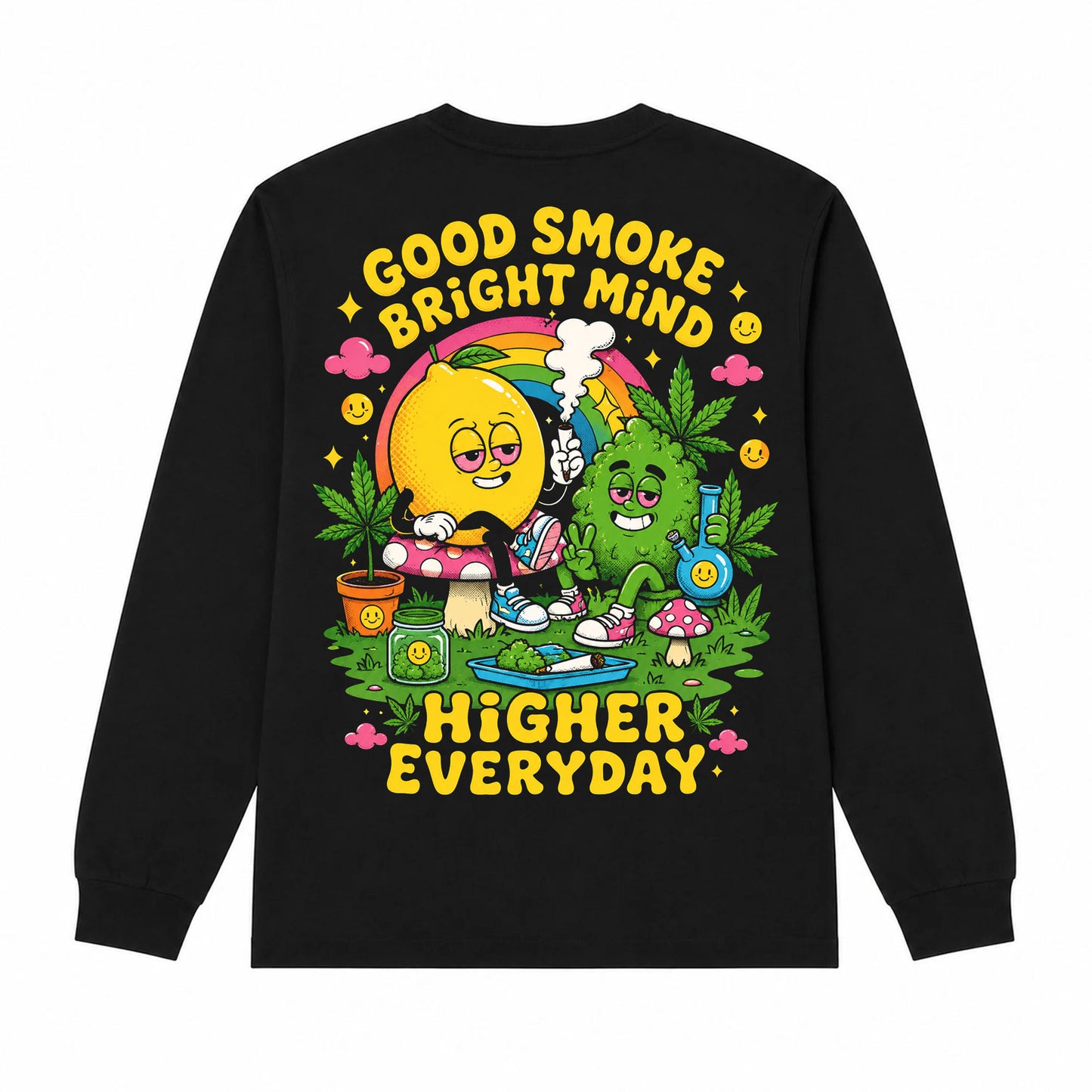 Lemon Kush Dreams Long Sleeve Tee