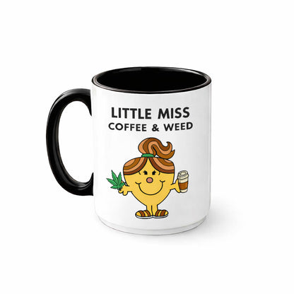 Little Miss Coffee & Weed Mug