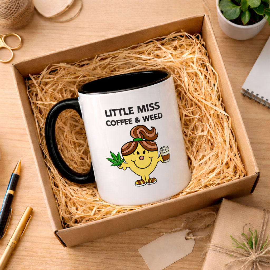 Little Miss Coffee & Weed Mug