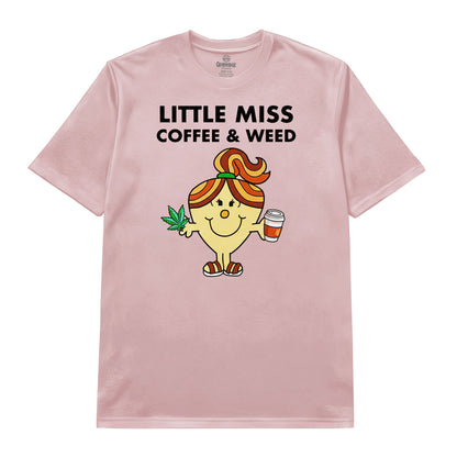 Little Miss Coffee & Weed Tee