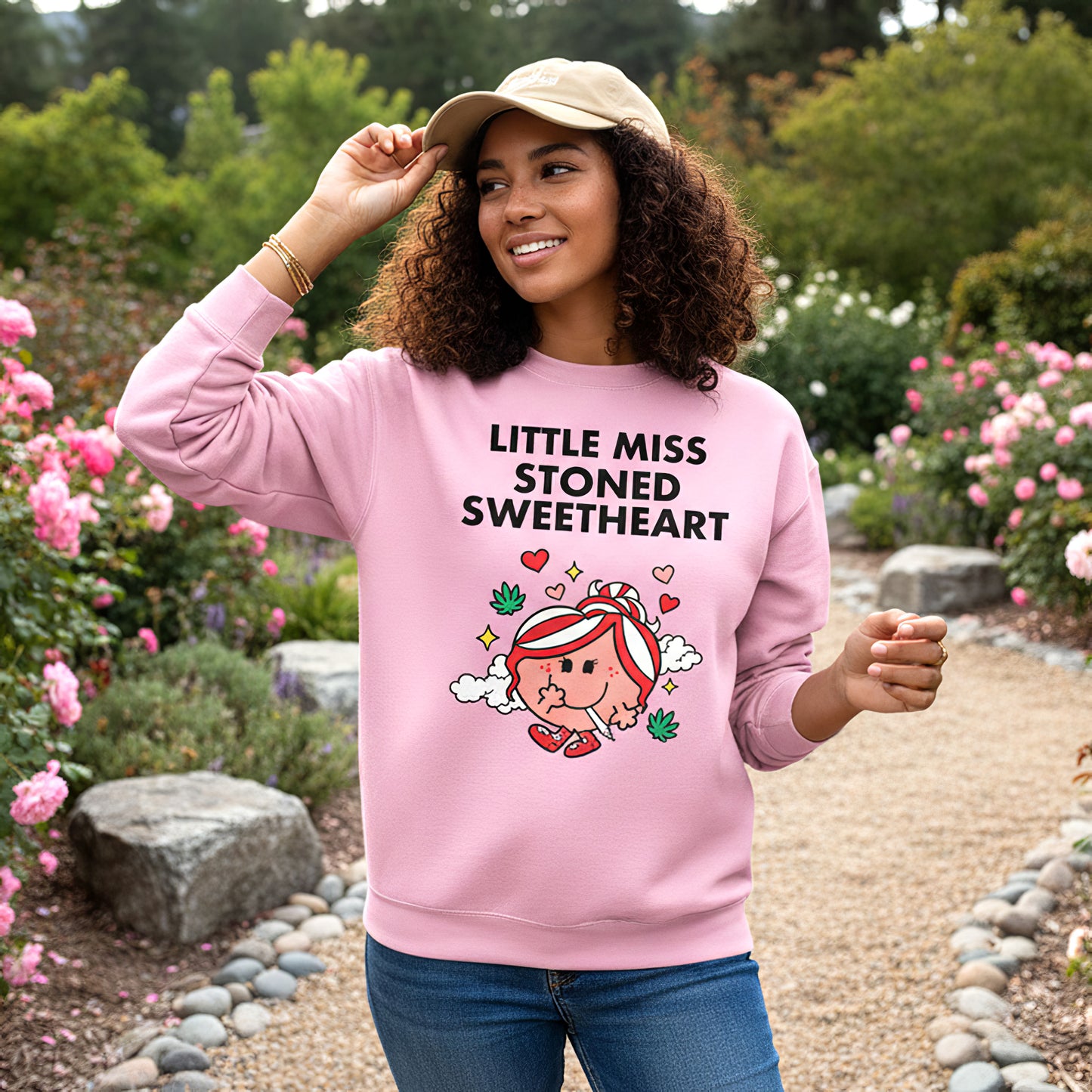Little Miss Stoned Sweetheart Sweatshirt