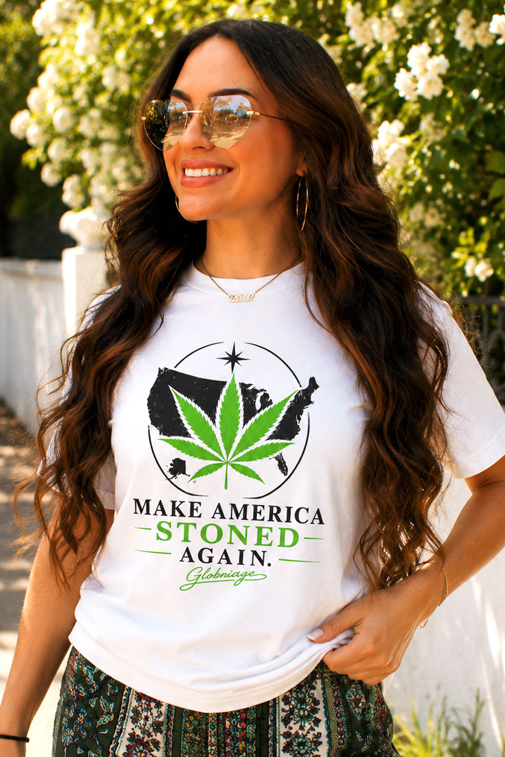 Make America Stoned Again Vintage Tee