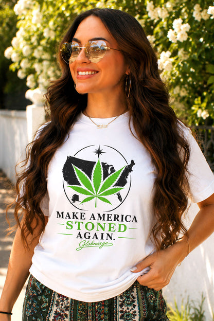 Make America Stoned Again Vintage Tee