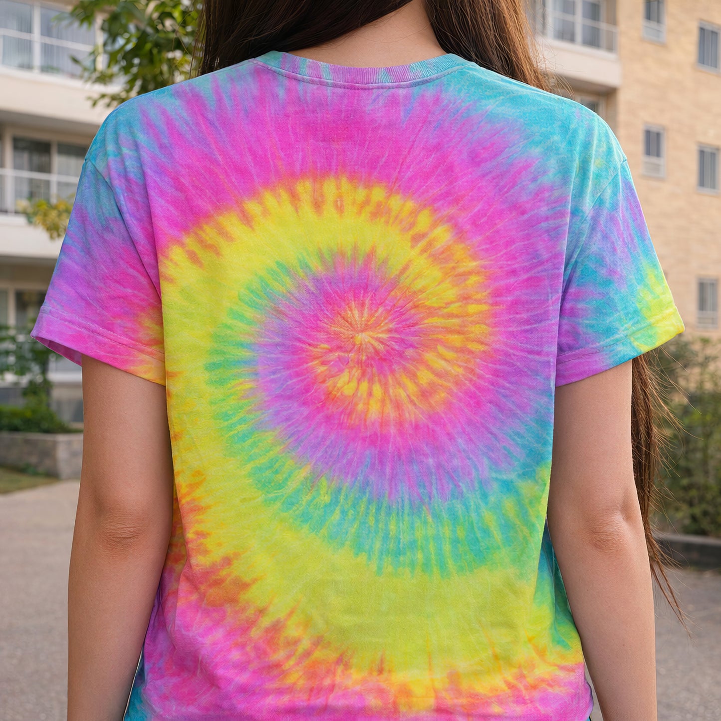 Make Friends Smiley Tie Dye T-Shirt
