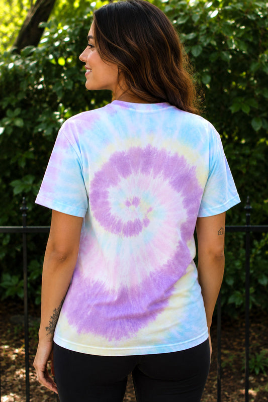 Mellow Kitty Tie Dye Tee
