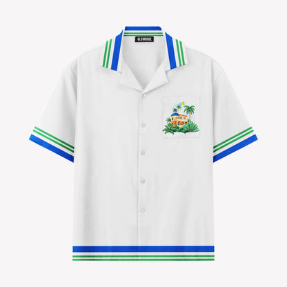 Miami Beach Pastel Paradise Escape Hawaiian Shirt & Shorts