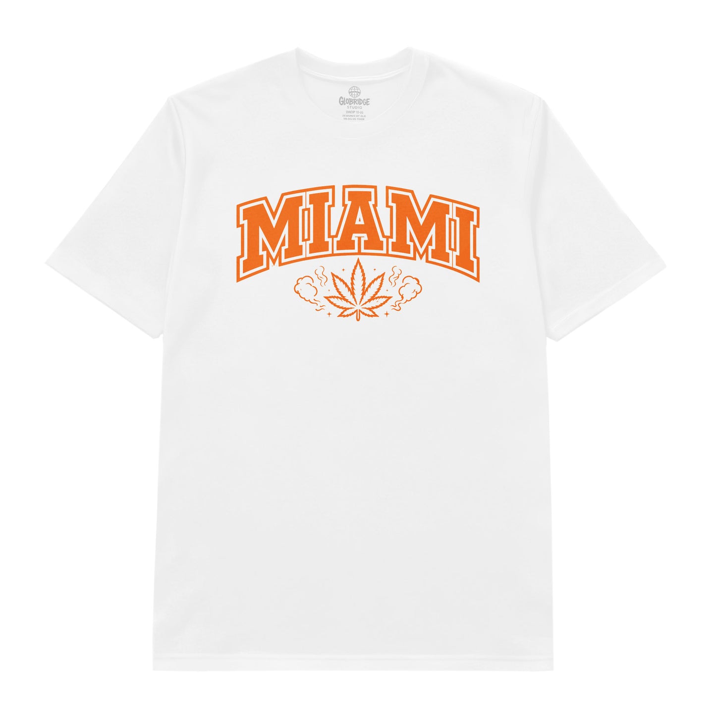 Miami Stoner Orange Graphic Tee