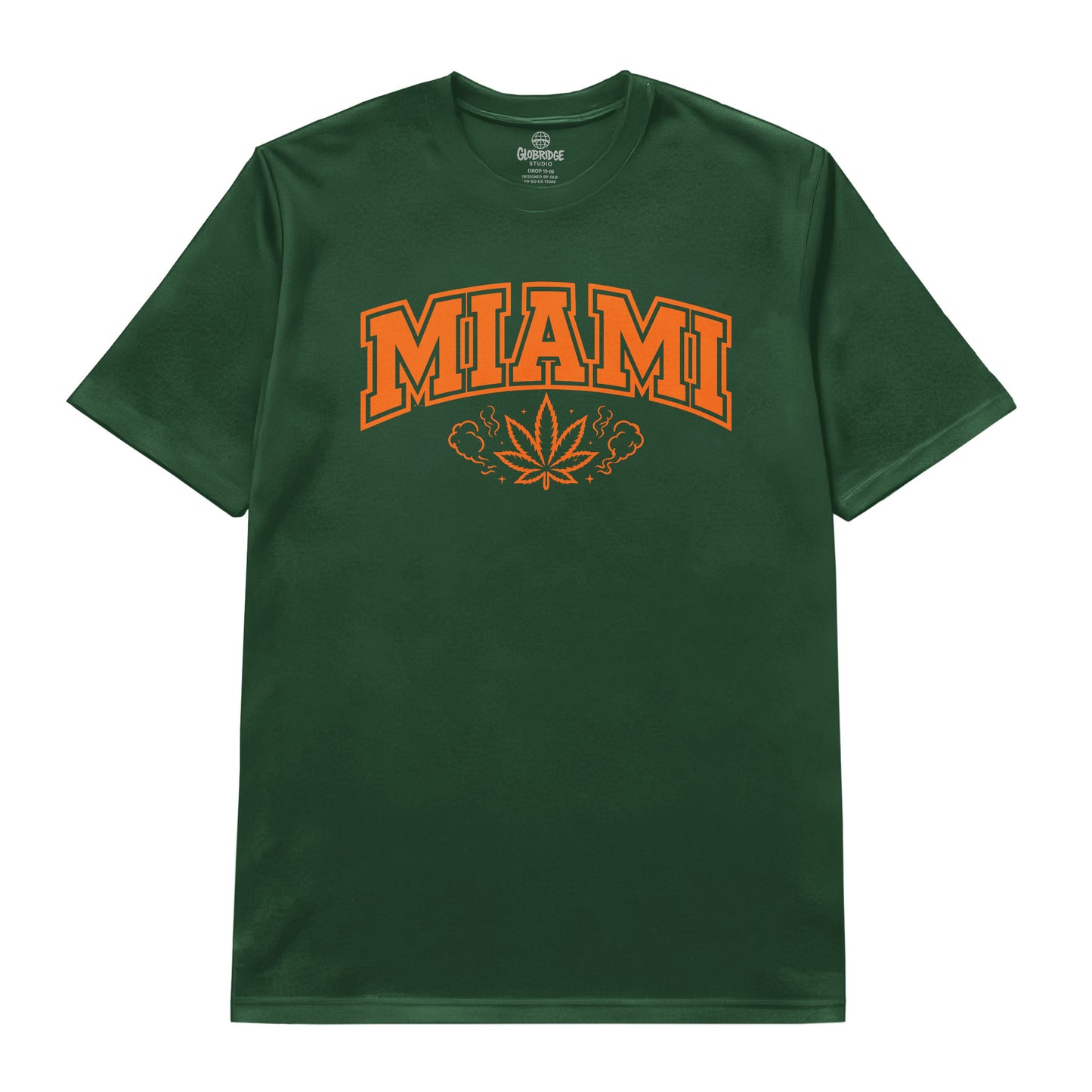 Miami Stoner Orange Graphic Tee
