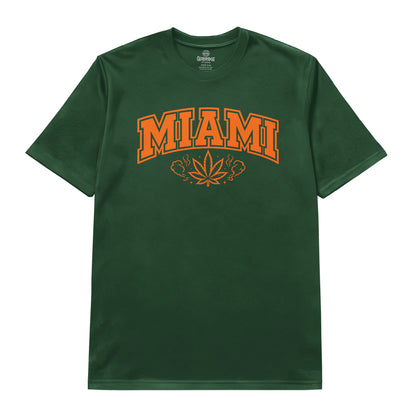 Miami Stoner Orange Graphic Tee