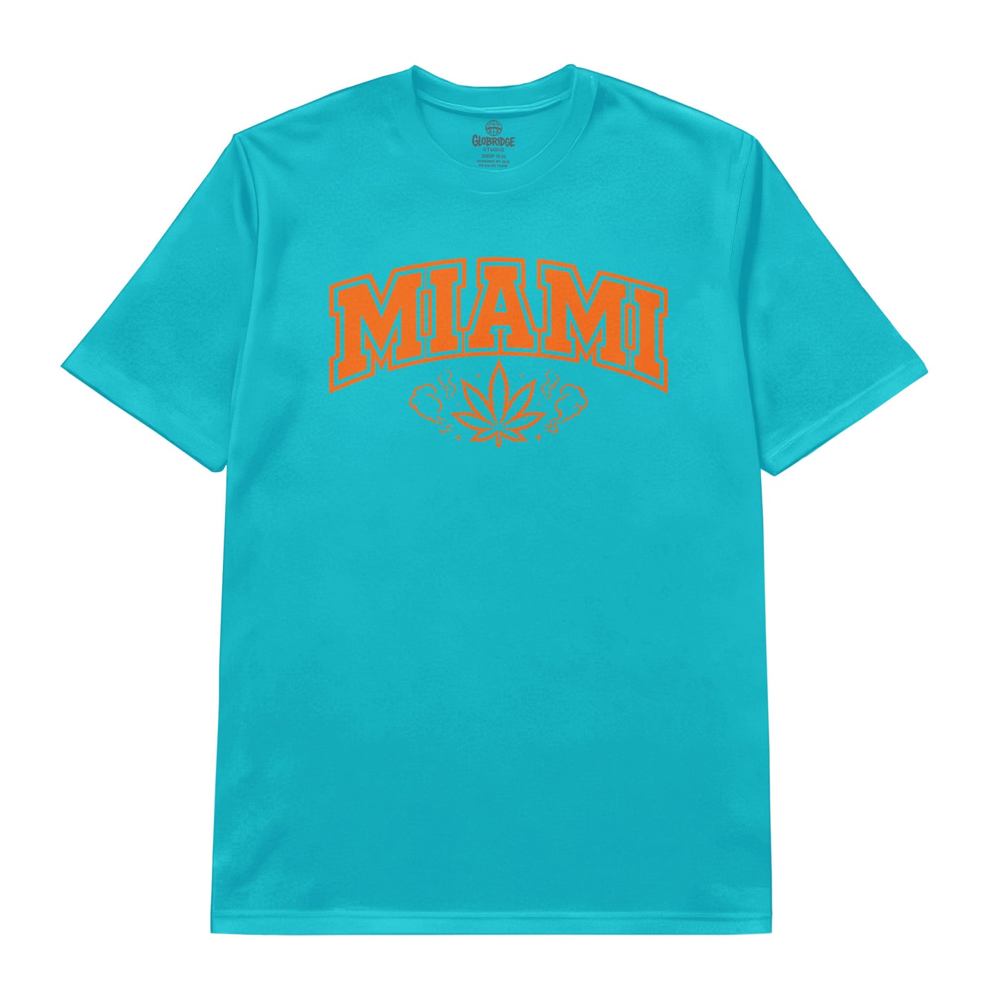 Miami Stoner Orange Graphic Tee
