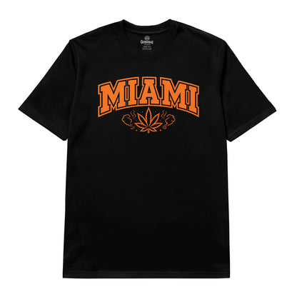 Miami Stoner Orange Graphic Tee