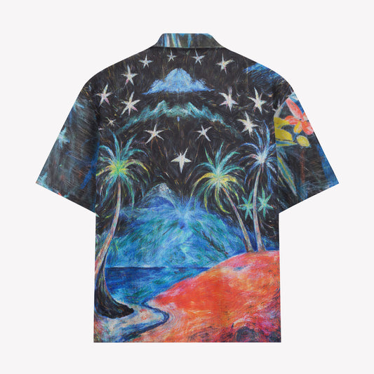 Midnight Mirage Hawaiian Shirt