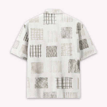 Minimal Abstract Hawaiian Shirt