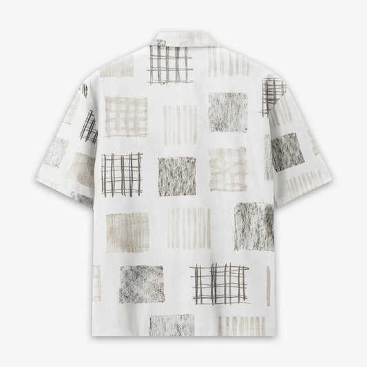 Minimal Abstract Hawaiian Shirt
