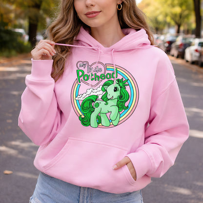 My Little Pothead Pink Hoodie