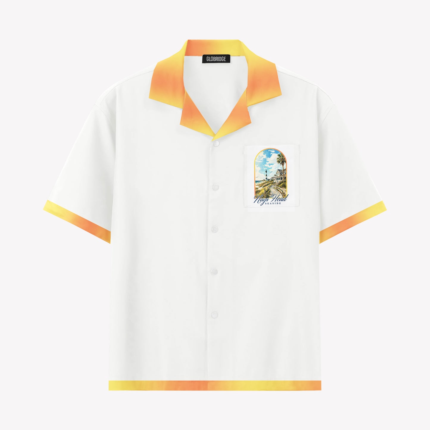 Nags Head Seaside Hawaiian Shirt & Shorts Set