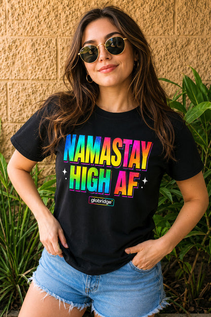 Namastay High AF Graphic T-Shirt