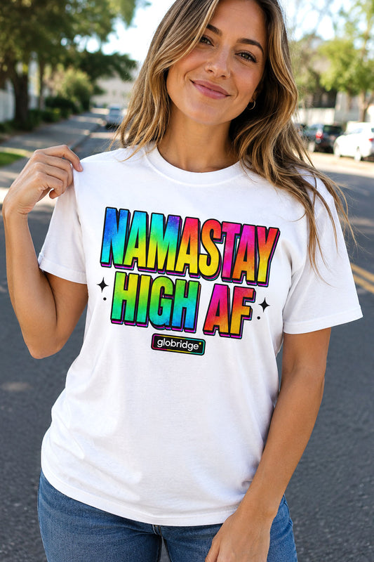 Namastay High AF Graphic Tee