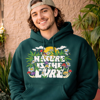 Nature Is the Cure Botanical Hoodie