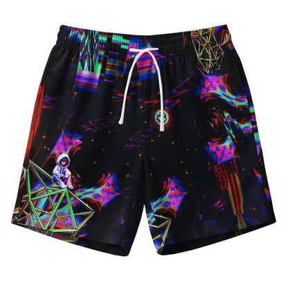 Neon Astral Voyager Shirts & Shorts Set