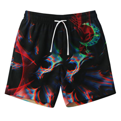 Neon Eclipse Rift Shirts & Shorts Set