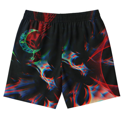 Neon Eclipse Rift Shirts & Shorts Set