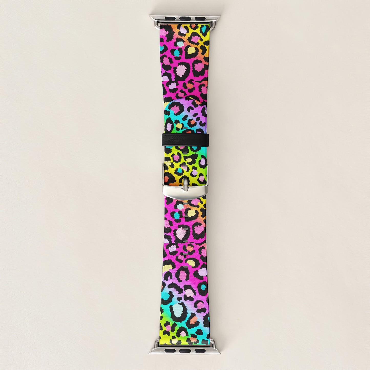Neon Leopard Apple Watch Band