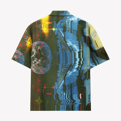 Neon Midnight Rift Shirts & Shorts Set