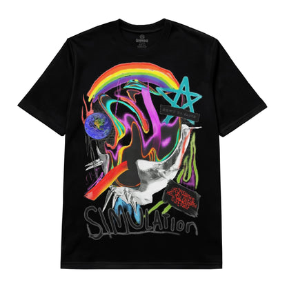 Neon Mind Simulation Tee