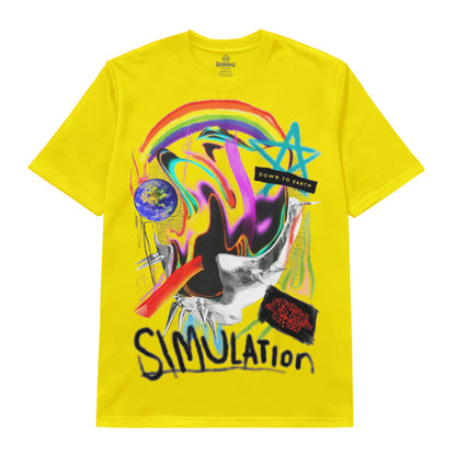 Neon Mind Simulation Tee