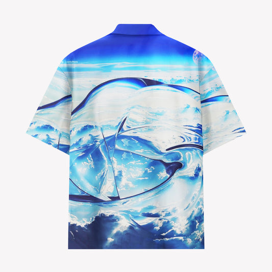Neon Skywave Drift Shirts & Shorts Set