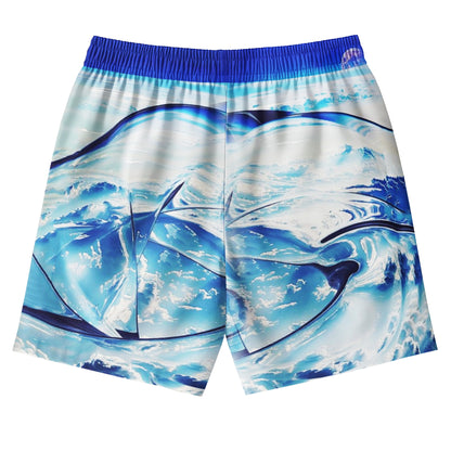 Neon Skywave Drift Shirts & Shorts Set