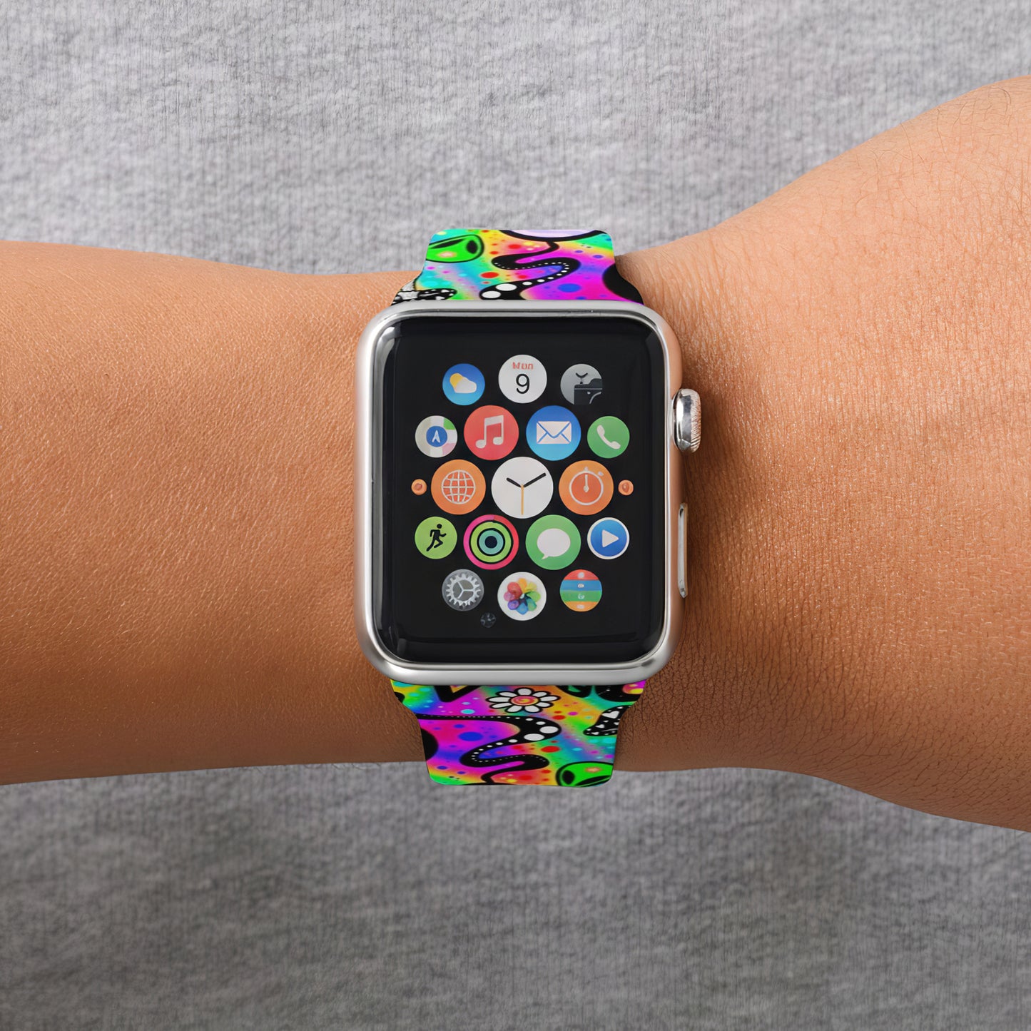 Neon Trip Apple Watch Band