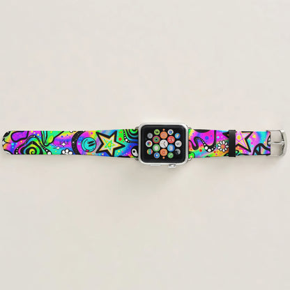 Neon Trip Apple Watch Band