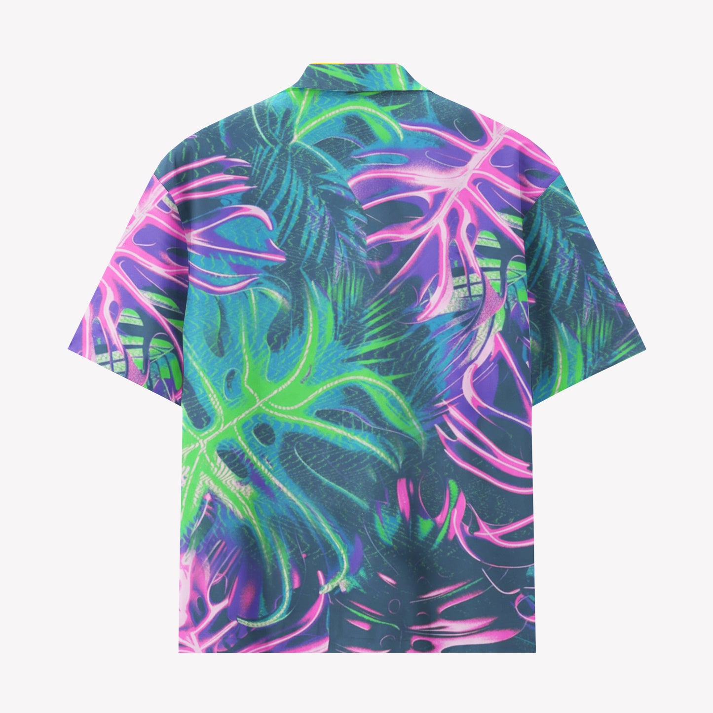 Neon Tropical Monstera Shirts & Shorts Set