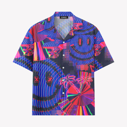 Neon Retro Wave Shirts & Shorts Set