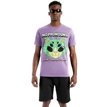 No Pronouns Alien Cat Tee