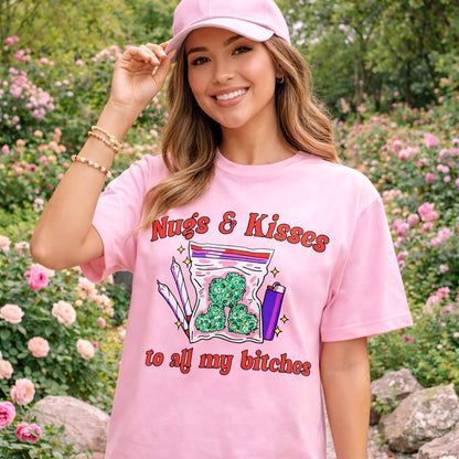 Nugs & Kisses Weed Tee