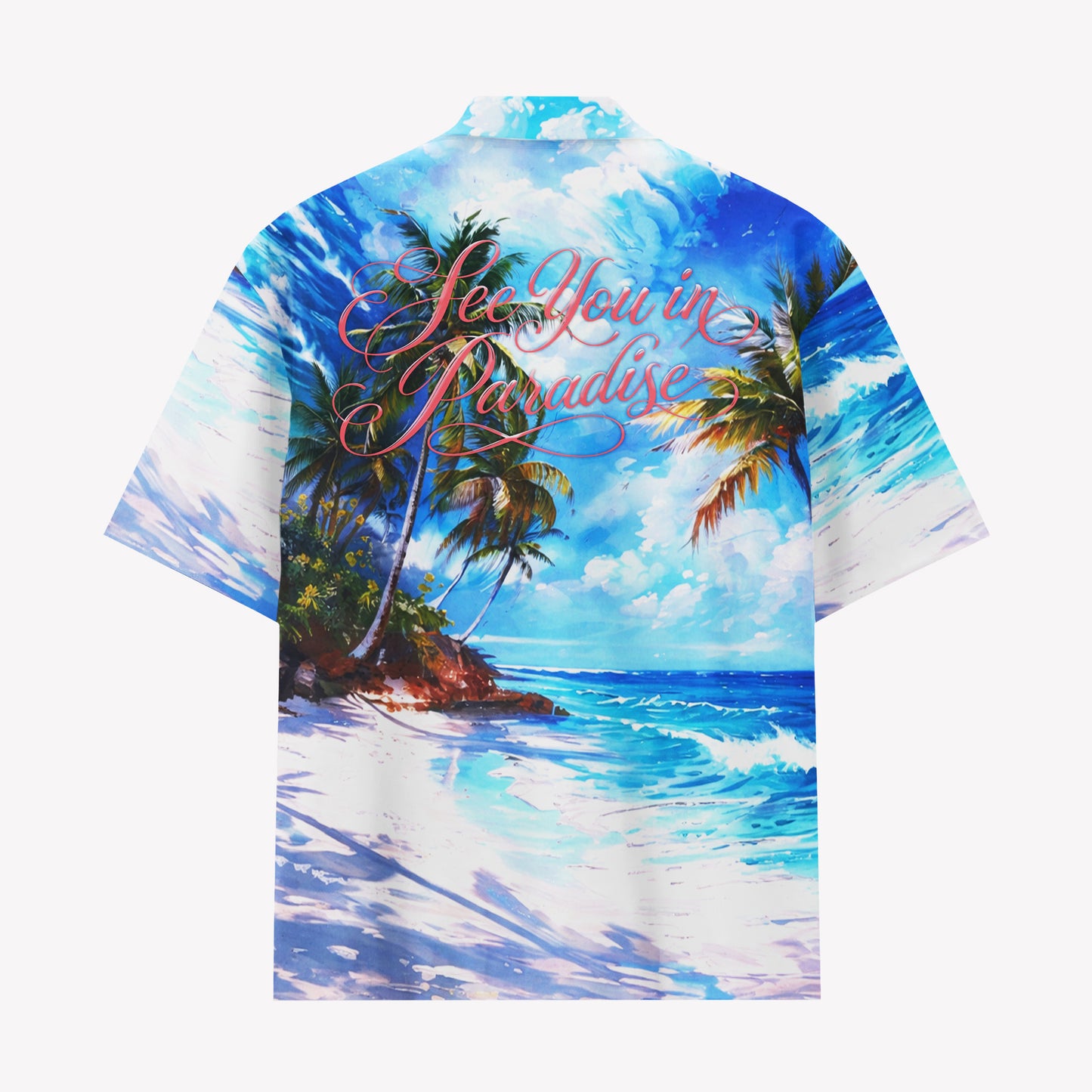 Ocean Paradise Hawaiian Shirt & Shorts Set