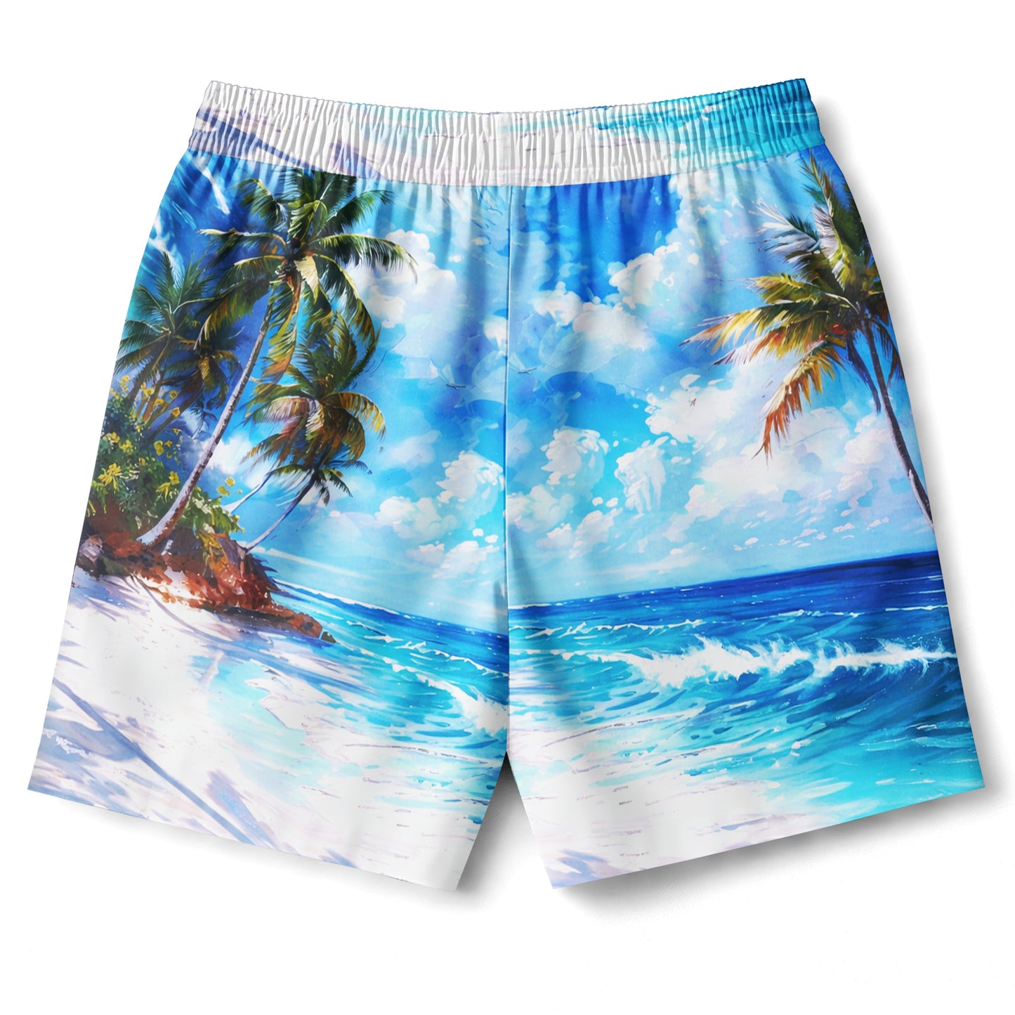 Ocean Paradise Hawaiian Shirt & Shorts Set