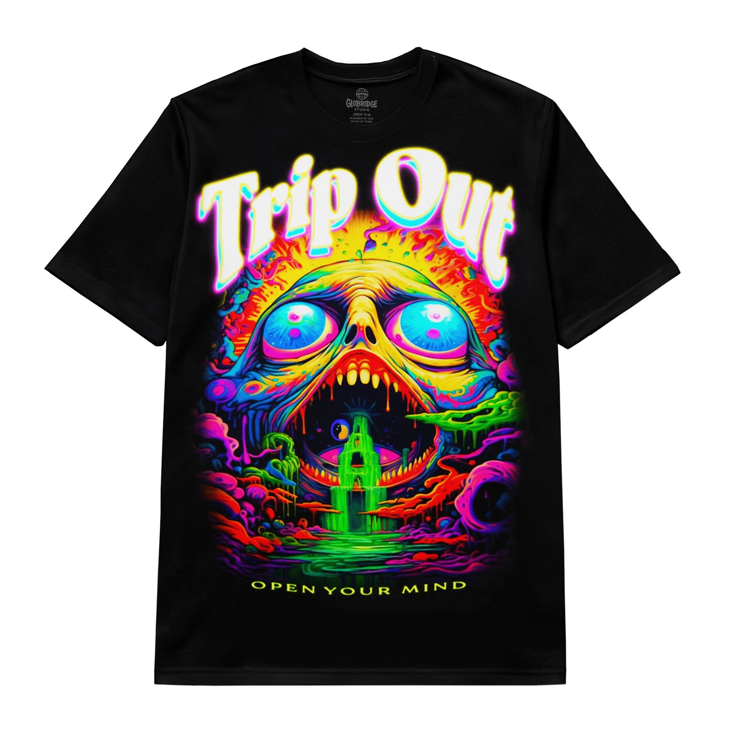Open Your Mind Psychedelic Tee