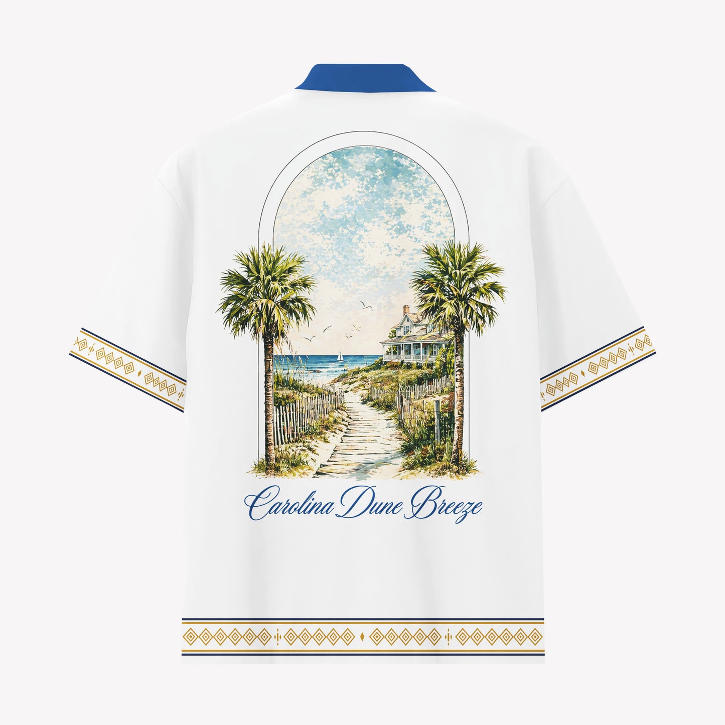 Outer Banks Carolina Dune Breeze Shirt & Shorts Set