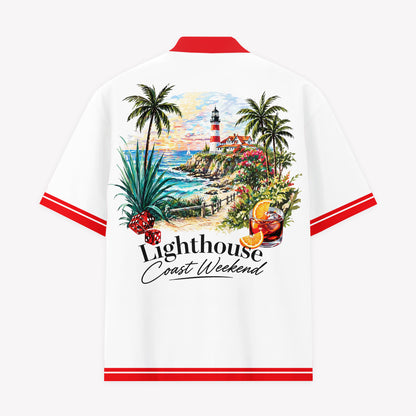 Outer Banks Lighthouse Coast Weekend Shirt & Shorts Set