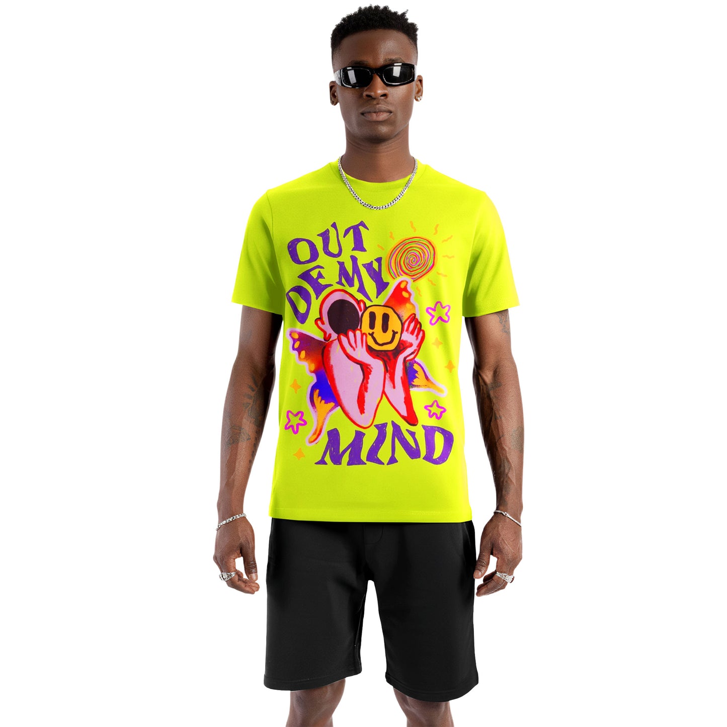 Out of My Mind Psychedelic Tee