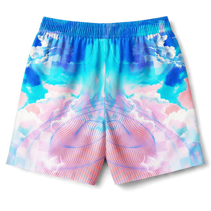 Pastel Cloud Sky Shirts & Shorts Set