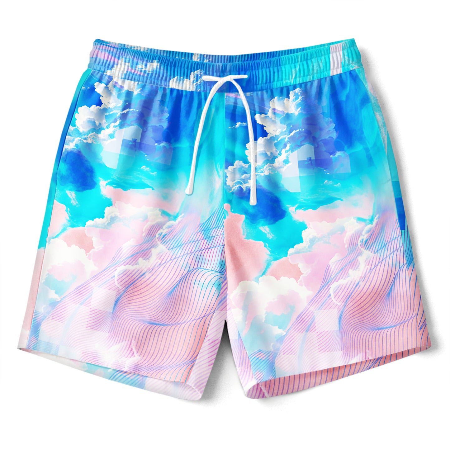 Pastel Cloud Sky Shirts & Shorts Set