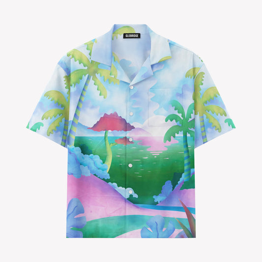 Pastel Coast Hawaiian Shirt